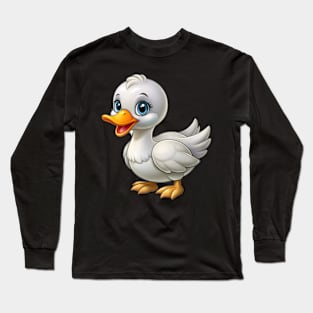 Cute Baby Goose Long Sleeve T-Shirt